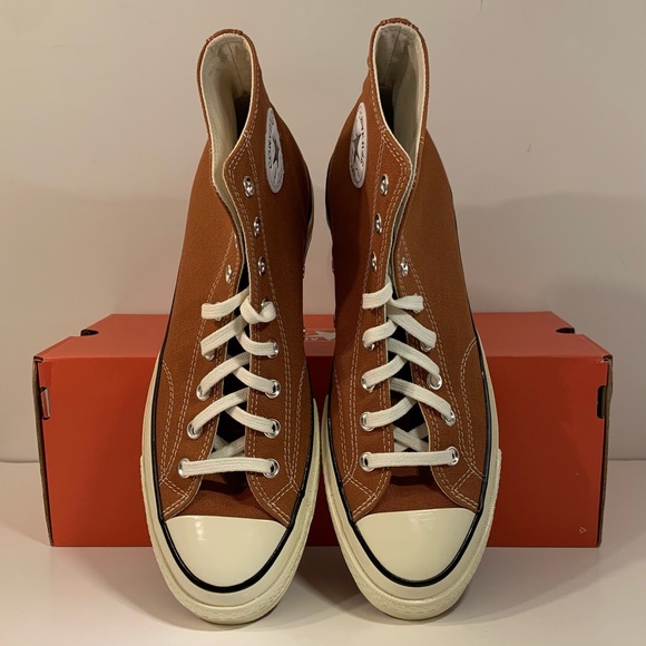 [NEW] CONVERSE CHUCK TAYLOR ALL STAR 70 HI VINTAGE CANVAS TAWNY OWL SIZE 10.5 - Picture 5 of 8